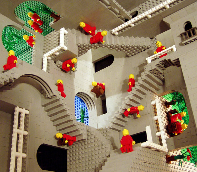 Eschers Relativity - Legoversion