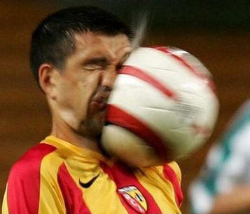 Ball in the face