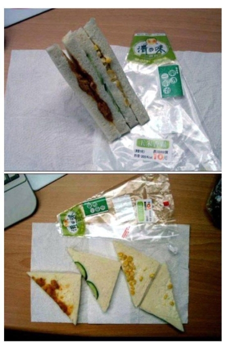 Faked sandwich